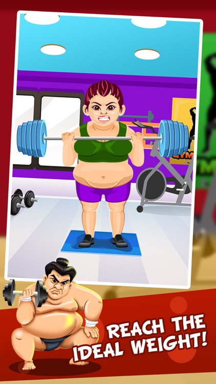 Gym Fit to Fat Race - real run jump-ing & wrestle boxing games for kids!