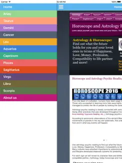 Horoscope Astrology and Zodiac signs iPad image 2