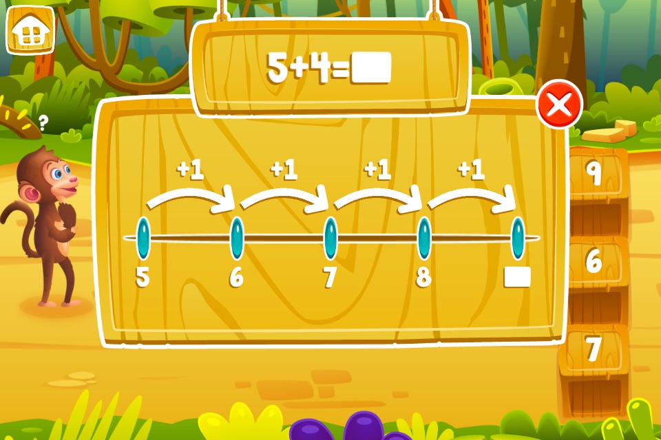 Math Jungle : Grade 1 screenshot 3