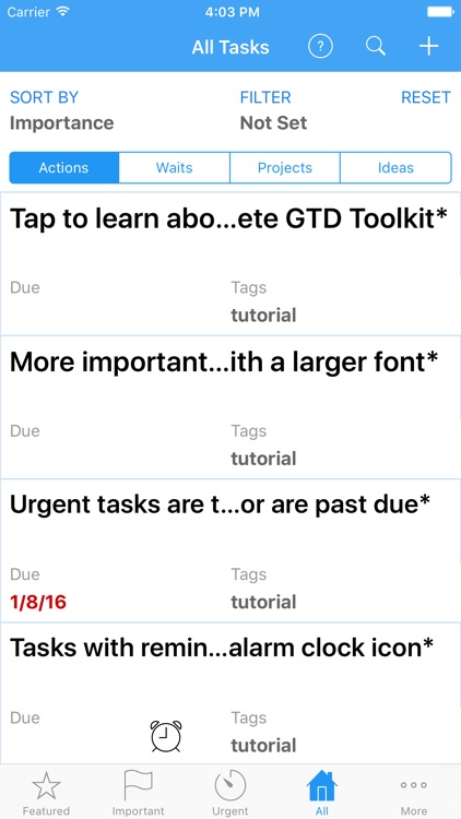 ActionComplete GTD Toolkit 2