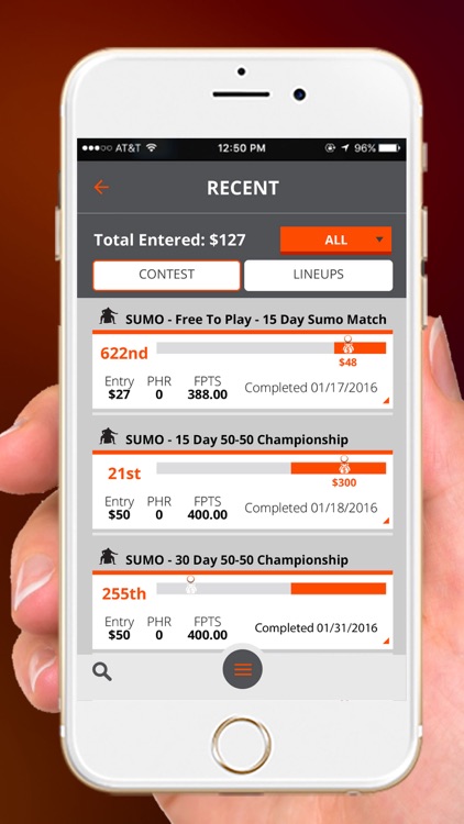 FanXT - Daily Fantasy Sports screenshot-4