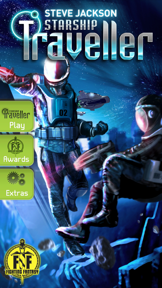 #1. Fighting Fantasy: Starship Traveller (iOS) By: Tin Man Games