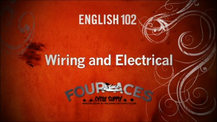 English 102 - For Unit and Pre-Unit Triumph Mot...