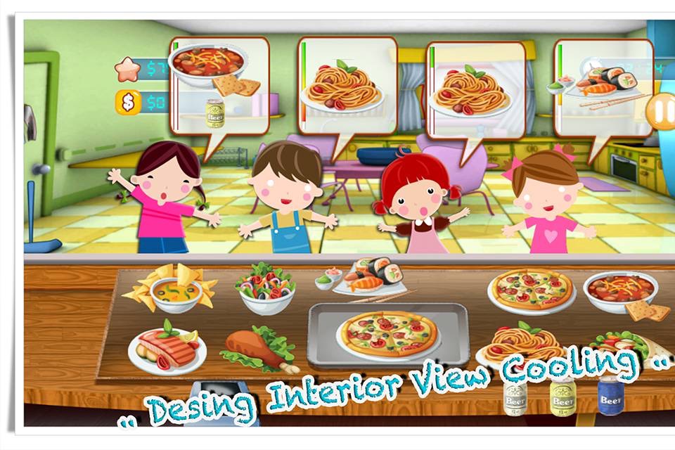 Cooking Happy Dash Fever Food screenshot 2