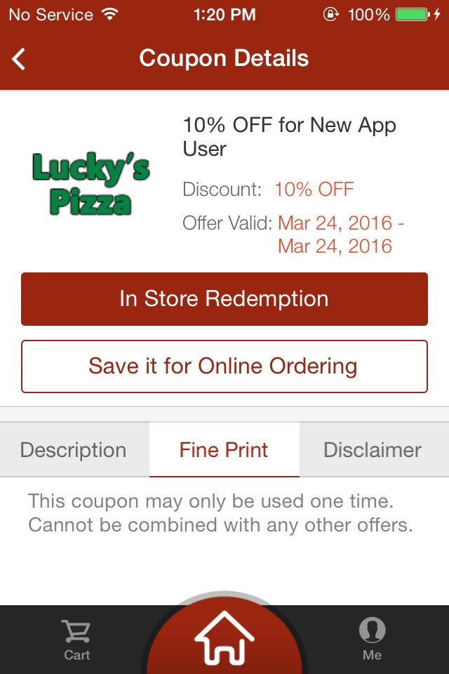 Lucky's Pizza screenshot 4