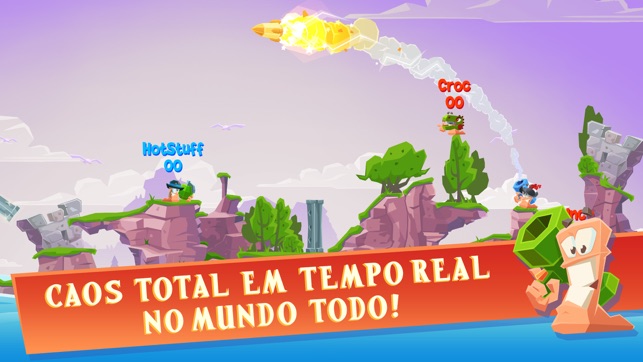 As minhocas estão de volta! Worms 4 chega ao Android [vídeo] - TecMundo