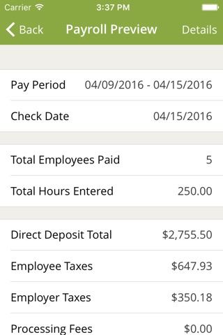 SurePayroll for Employers screenshot 3