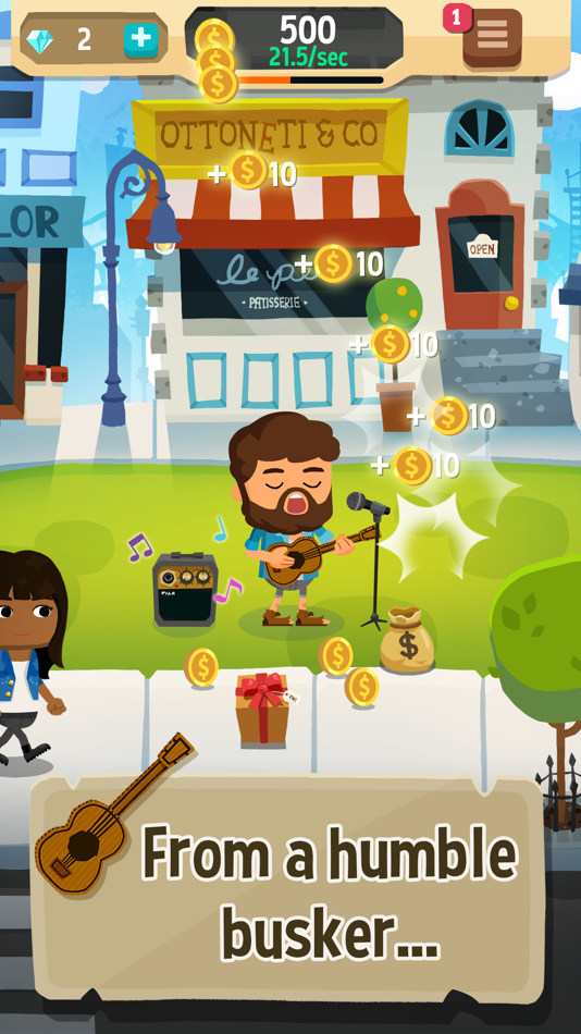#1. Beat Bop: Pop Star Clicker (iOS) 由: Fliptus