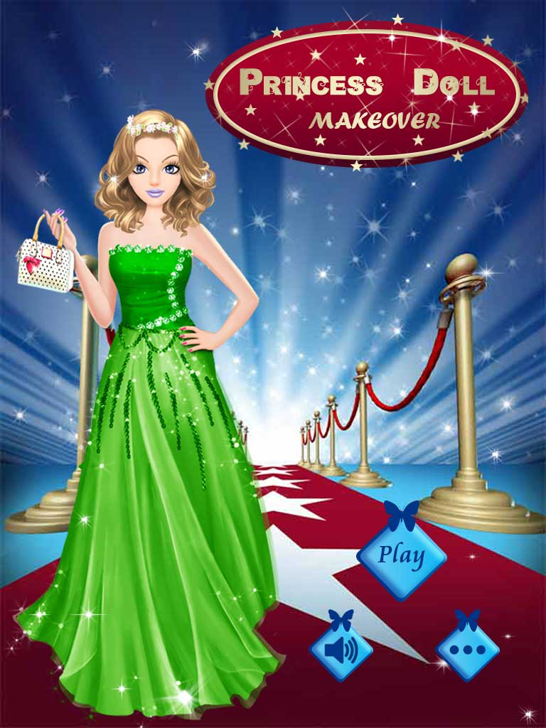 Princess Doll Makeover - girls game screenshot 6