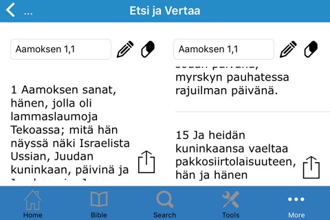 Raamattu (Bible in Finnish) screenshot 2