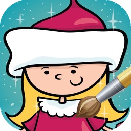 Christmas Coloring Page Book : Santa Claus Xmas for Kids