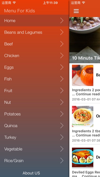 Kids' Love Menu Guide to Your Family - Kids Eat Everything