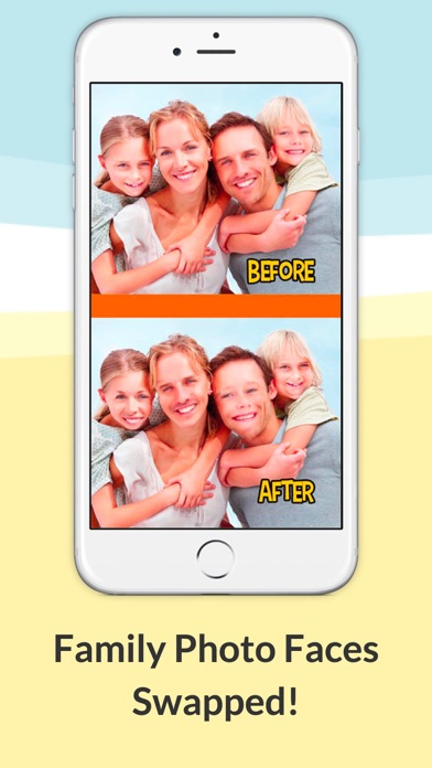 FaceSwap-with pics iPhone screenshot