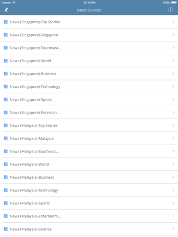 Screenshot #4 pour News Viewer -- The worldwide latest & fastest news