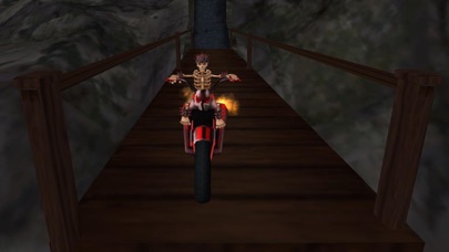 Death Bike Racing 3D. Ghost Rider Motorcycle Race in Skull Hellのおすすめ画像5