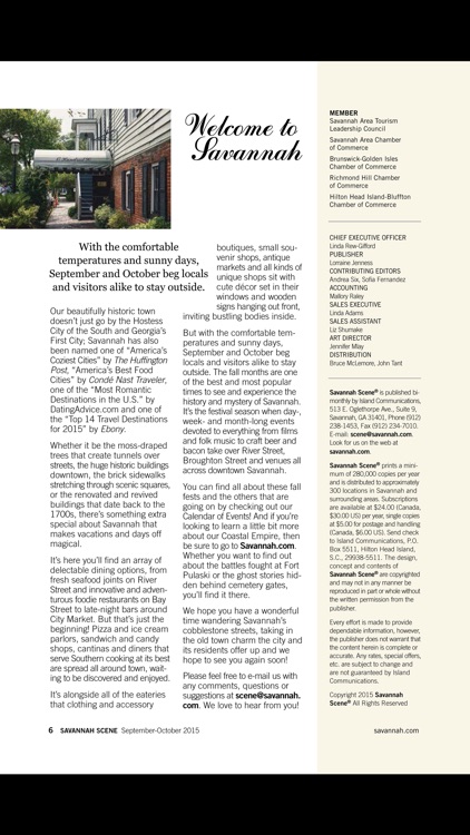 Savannah Visitor Guide