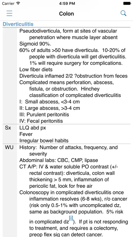 Surgeon's Brain : A General Surgery Reference Companion screenshot 5 of 5
