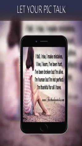 Game screenshot Caption On Photos-Photo Text Editor To Write Quotes Over Pictures & Images hack