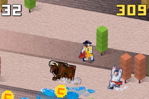 Crossy Pamplona screenshot 2