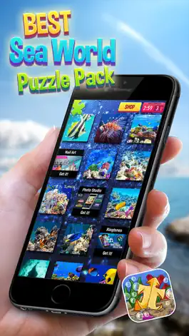 Game screenshot Best Sea World Puzzle Pack – Fun Educational Board Game for Kids of All Ages mod apk