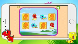 Game screenshot Dinosaur and Dragon Preschool Educational Matching Games for Kids hack
