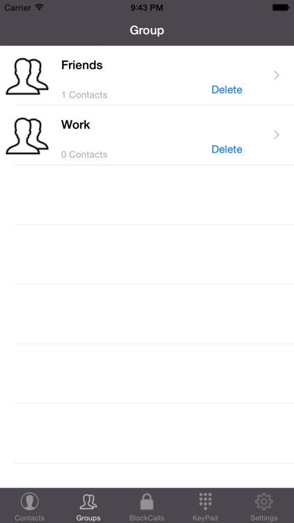 iBlacklist Contact - Blocked Call & SMS , Group Contact , Backup & Restore Contact on Dropbox screenshot-3