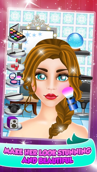 Screenshot #2 pour Princess Wedding Salon Spa Party - Face Paint Makeover, Dress Up, Makeup Beauty Games!