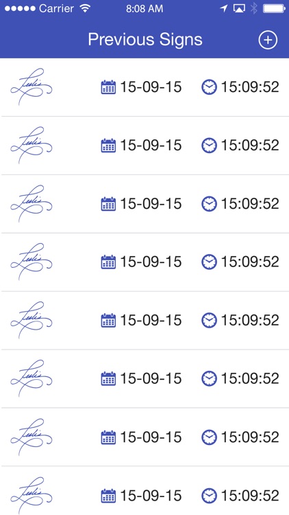 Signature Application screenshot-4