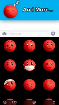 Animated Emoji Keyboard - GIFs iphone bilder 3