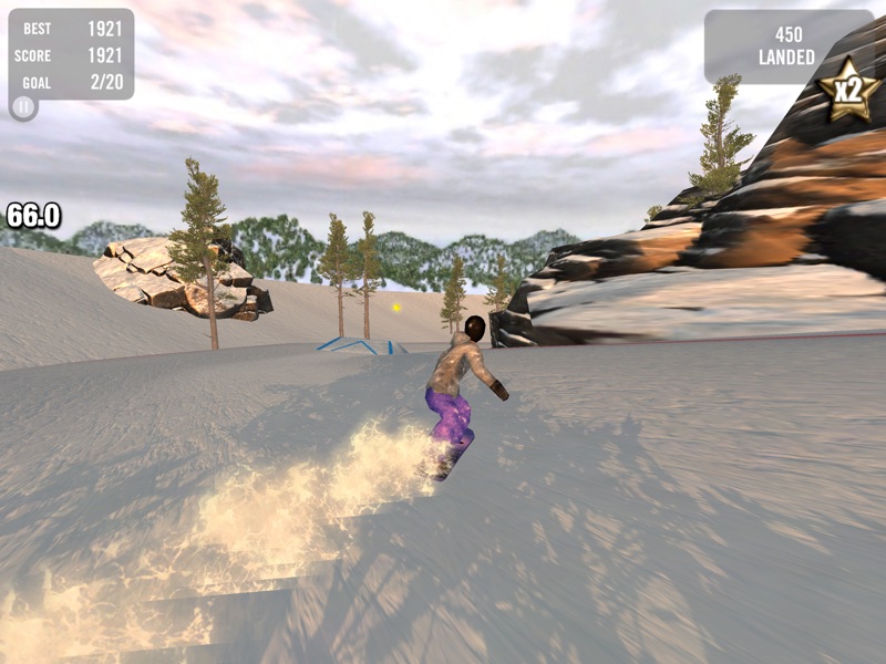 Crazy Snowboard Free screenshot 10