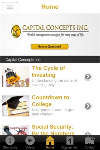 Capital Concepts Inc. screenshot 2