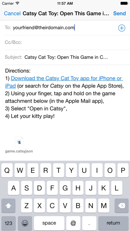 Catsy Cat Toy: Customize & Share screenshot-4