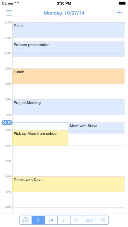 miCal - the missing calendar with reminders