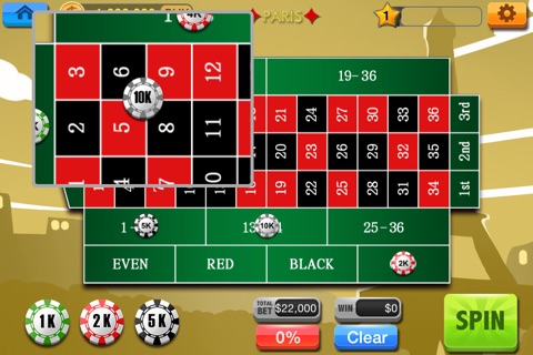 Roulette Casino Elite (with Free Bonus Games & Chips!) screenshot 4