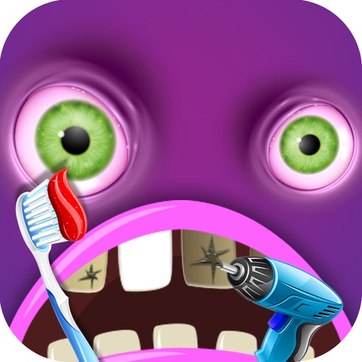 Super Jelly Monster Jewel Gem Dentist Game icon