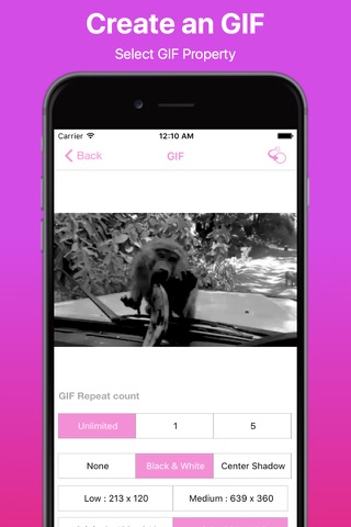 Video to GIF Converter Pro screenshot 2