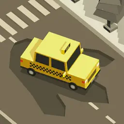 T-Rex crush traffic: Survival app icon