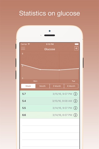 Be healthy! — Blood pressure, glucose companion, water balance screenshot 2