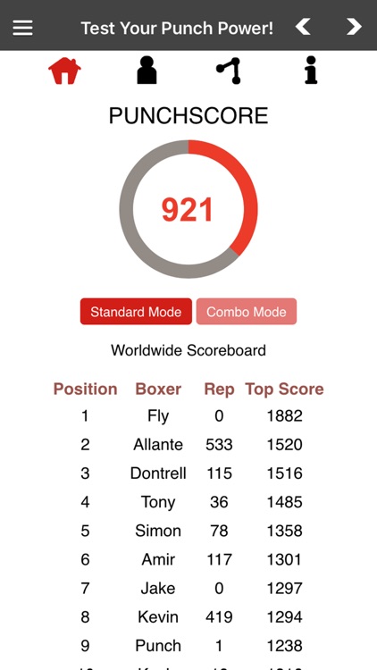 PunchScore - Lennox Lewis Edition