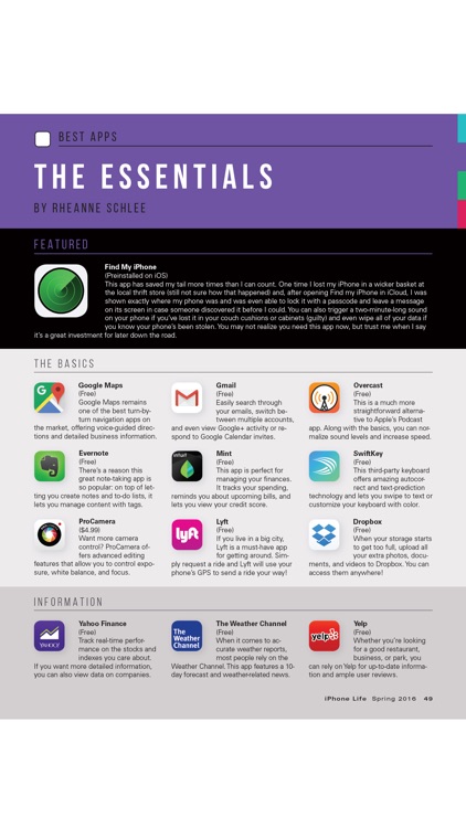 iPhone Life magazine: Best Apps, Top Tips, Great Gear screenshot-3