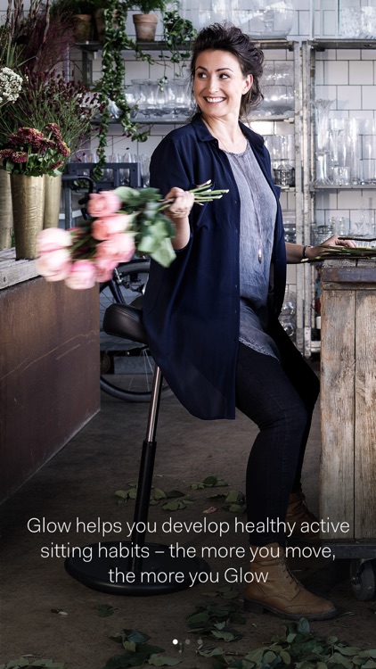 Varier® Glow – track activity with the Move™ chair