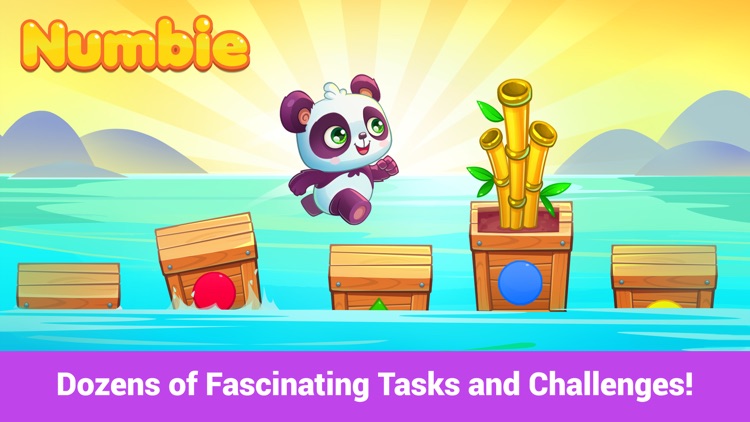 Math for Kindergarten and Pre-School Children with Numbie