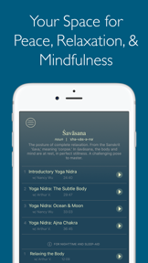 Śavāsana | Relaxation & Guided Meditation screenshot