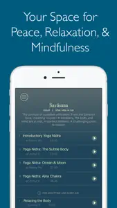 Śavāsana | Relaxation & Guided Meditation screenshot #2 for iPhone