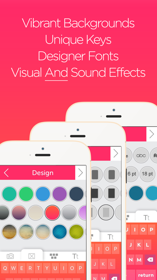 #2. Keyboard Maker by Better Keyboards - Free Custom Designed Key.board Themes (iOS) Podle: Daneco Ltd.