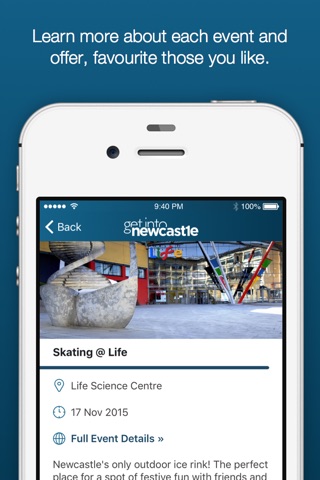 Get Into Newcastle - Discover the best local events and offers. screenshot 2