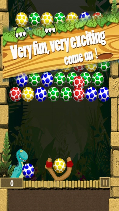 Screenshot #1 pour Dino Egg Shoot: Bubble Hunter HD