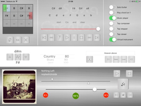 Song Creator Professional 2 - next generation DAW with tap creator and virtual guitar screenshot 4