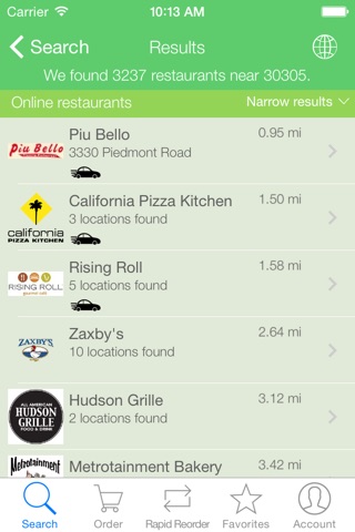 Snapfinger - Food Ordering screenshot 3