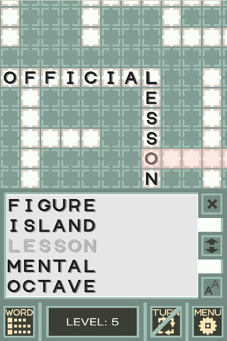 Word Puzzle SKETON English Version screenshot 3